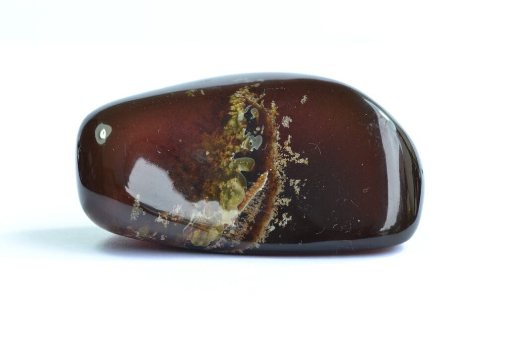 saharagems blue amber sumatra indonesia polished 1