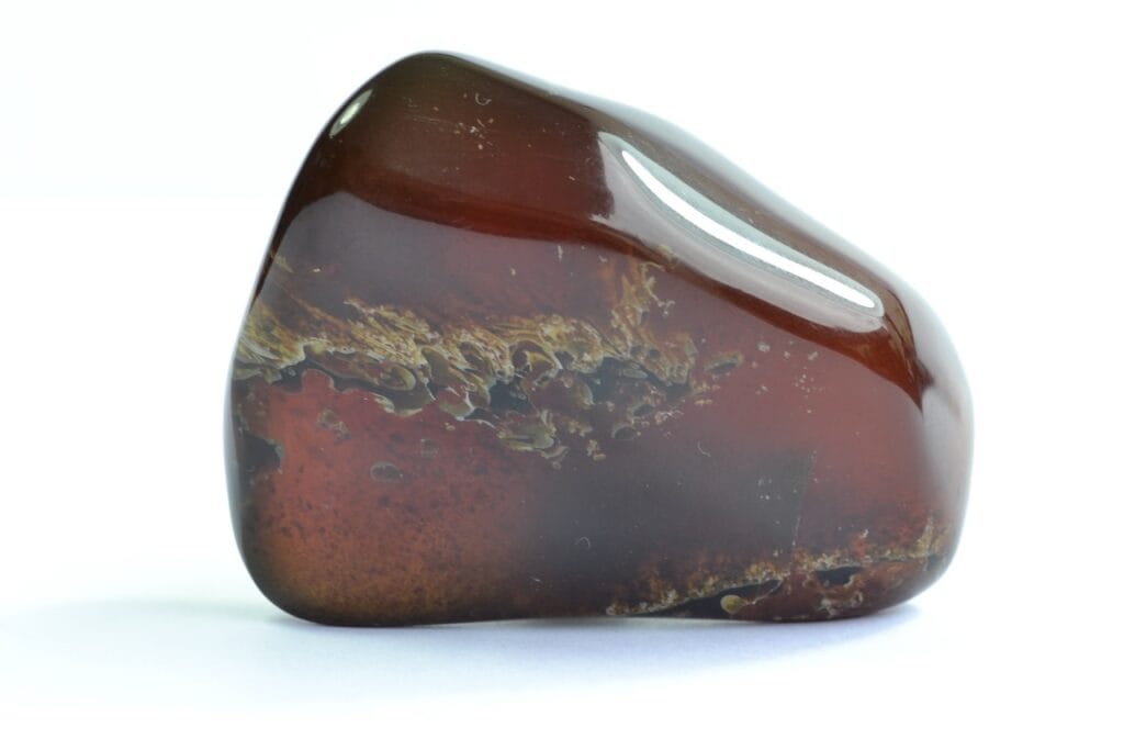 saharagems blue amber sumatra indonesia polished 2