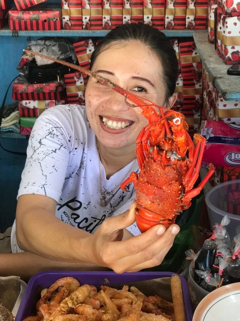 saharagems ocean villa family srau indonesian food seafood 13